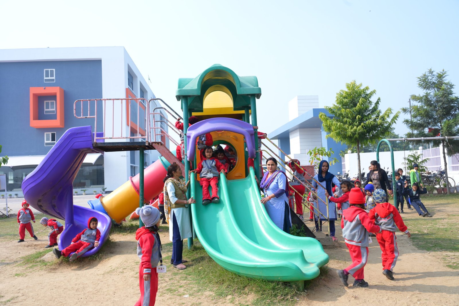 Kids in Playground Kids in Playground